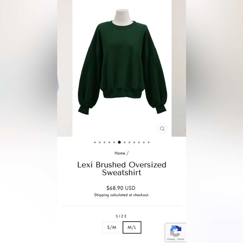 Storets sweatshirt and sweatpants set